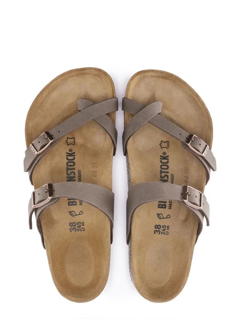 Birkenstock Mayari slide sandals Thong leather sandal